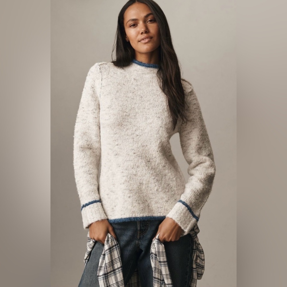Anthropologie x Pilcro Long-Sleeve Mock-Neck Size Small NWOT